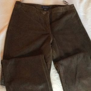 Boston Proper Distressed Genuine Leather Pants